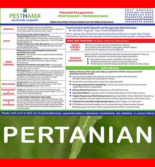 pesthama petunjuk pertanian