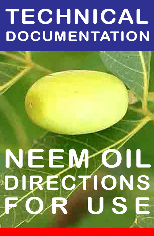 Neem oil technical documentation